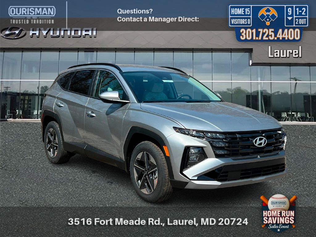 Shimmering Silver 2026 Hyundai Tucson SEL FWD SUV / Crossover Front-Wheel Drive 8-Speed Automatic