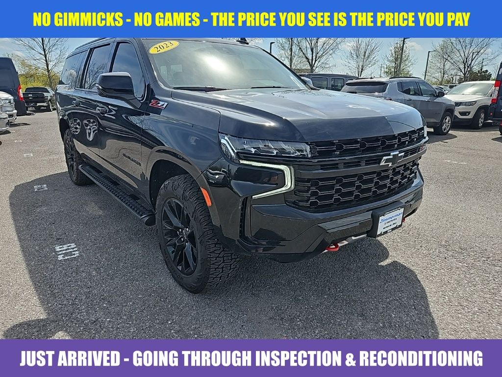 Black 2023 Chevrolet Suburban Z71 4WD SUV / Crossover Four-Wheel Drive Automatic