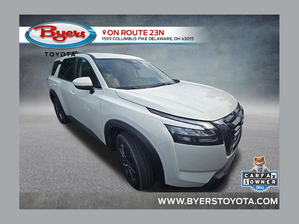 Glacier White 2025 Nissan Pathfinder SUV / Crossover All-Wheel Drive 9-Speed Automatic