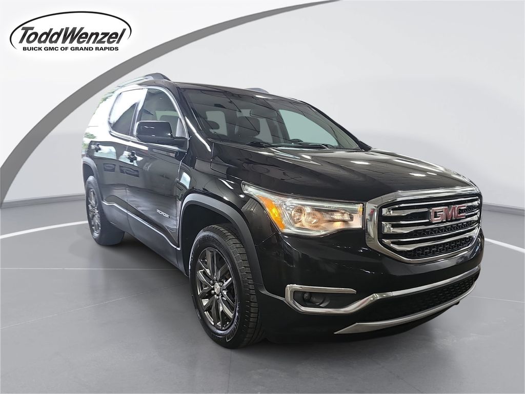 Black (Ebony Twilight Metallic) 2017 GMC Acadia SUV / Crossover Four-Wheel Drive 6-Speed Automatic