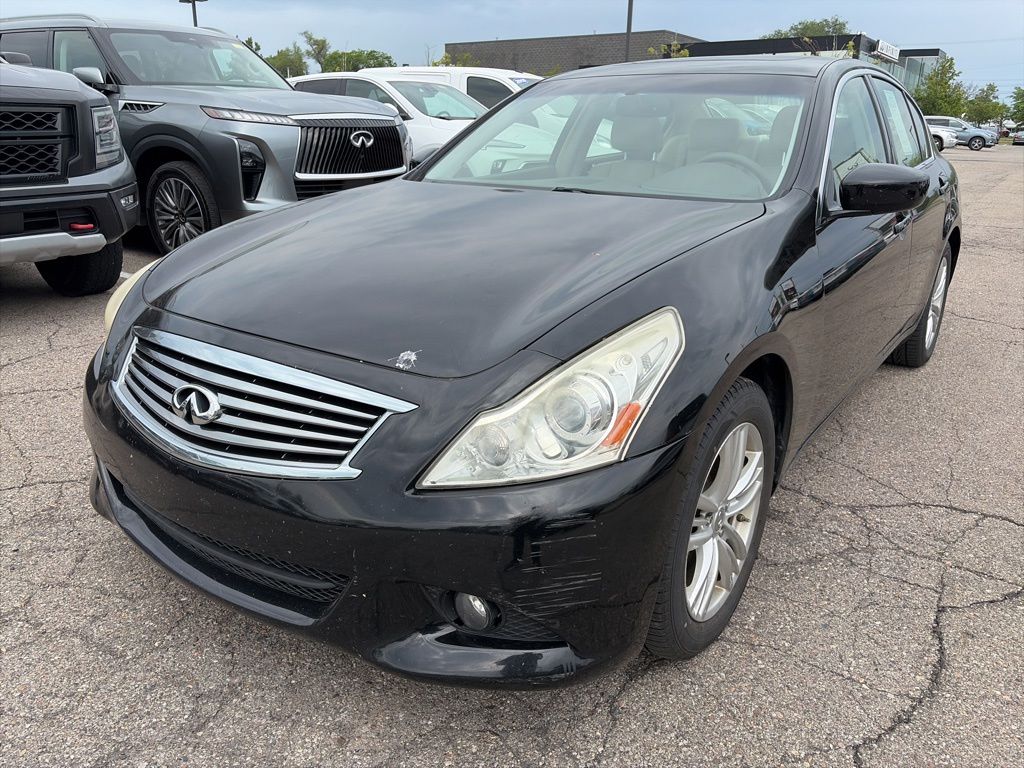 Black 2012 INFINITI G37 x Sedan AWD Sedan All-Wheel Drive 7-Speed Automatic