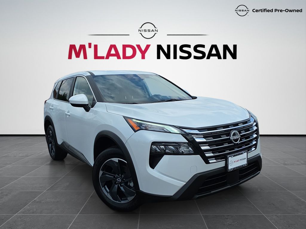 White Pearl 2026 Nissan Rogue SUV / Crossover All-Wheel Drive Continuously Variable Transmission