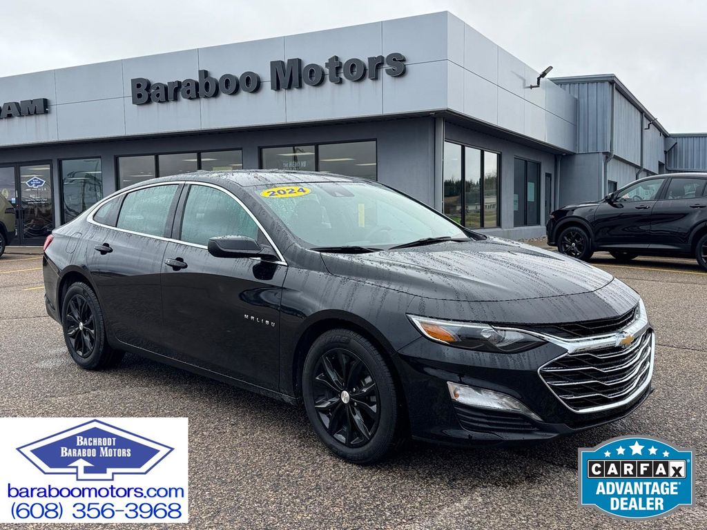 Mosaic Black Metallic 2024 Chevrolet Malibu LT with 1LT FWD Sedan Front-Wheel Drive Continuously Variable Transmission
