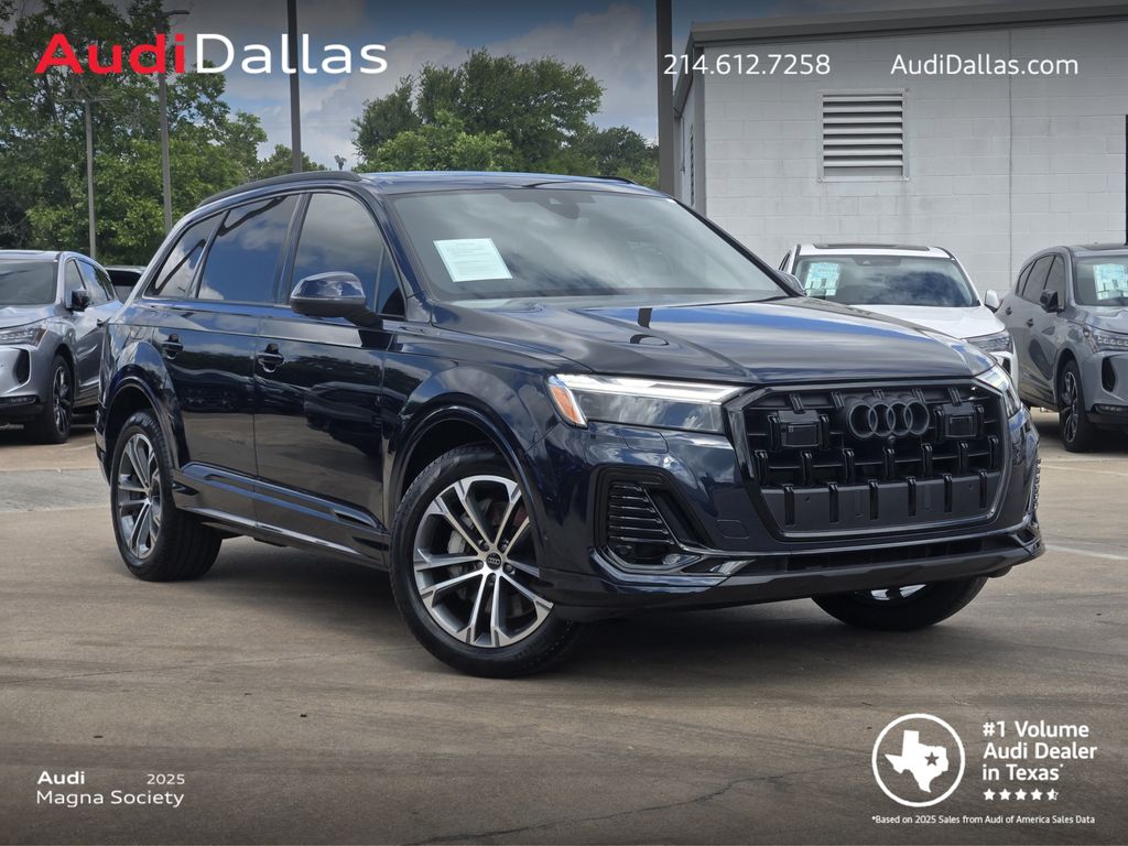 Waitomo Blue Metallic 2025 Audi Q7 SUV / Crossover All-Wheel Drive 8-Speed Automatic