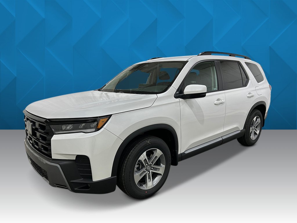 Platinum White 2026 Honda Pilot SUV / Crossover All-Wheel Drive Automatic