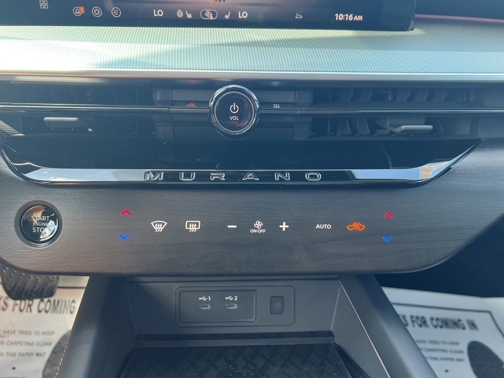2025 Everest White Pearl Tricoat Nissan Murano SL AWD SUV