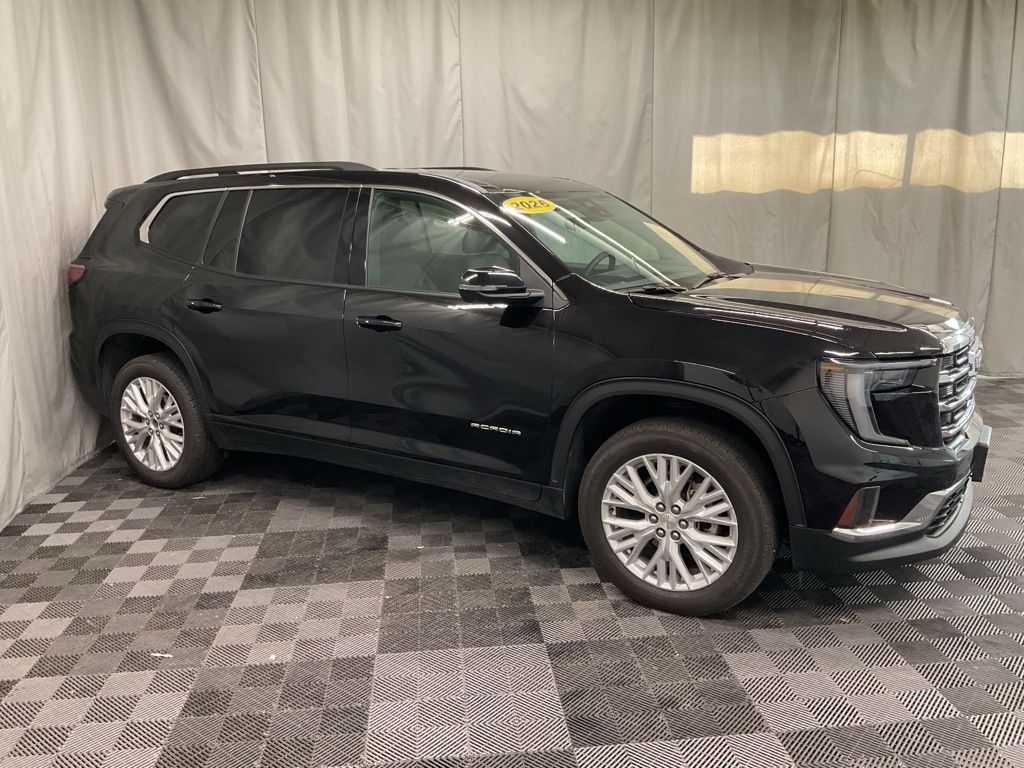 Black (Ebony Twilight Metallic) 2026 GMC Acadia SUV / Crossover Four-Wheel Drive 8-Speed Automatic