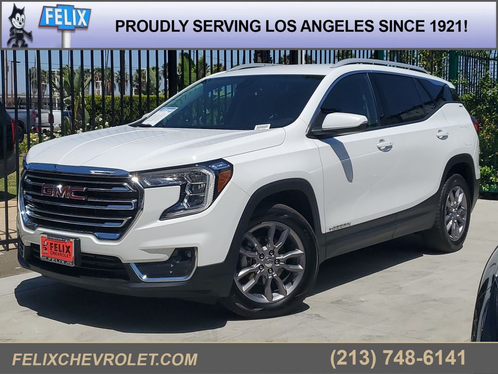 Summit White 2024 GMC Terrain SUV / Crossover Front-Wheel Drive 9-Speed Automatic