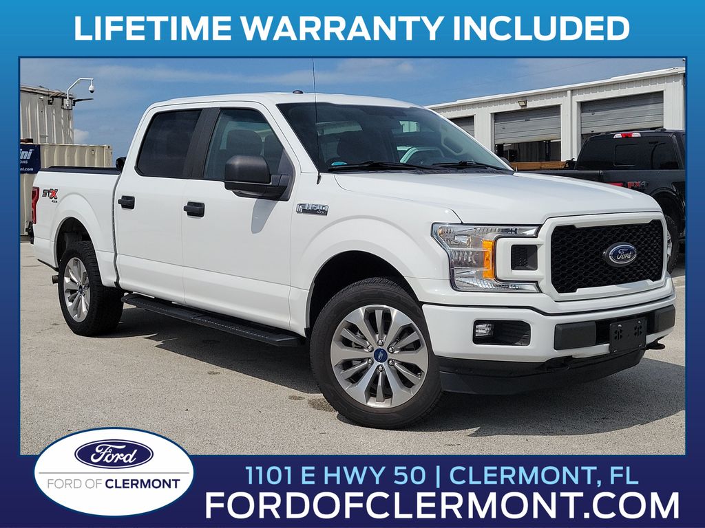 Oxford White 2018 Ford F-150 Pickup Truck Four-Wheel Drive Automatic
