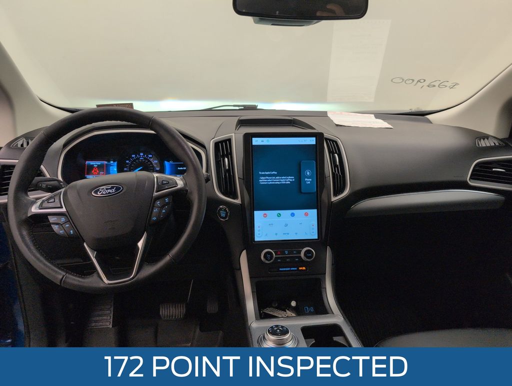 Certified Used 2021 Blue Ford SEL image 7