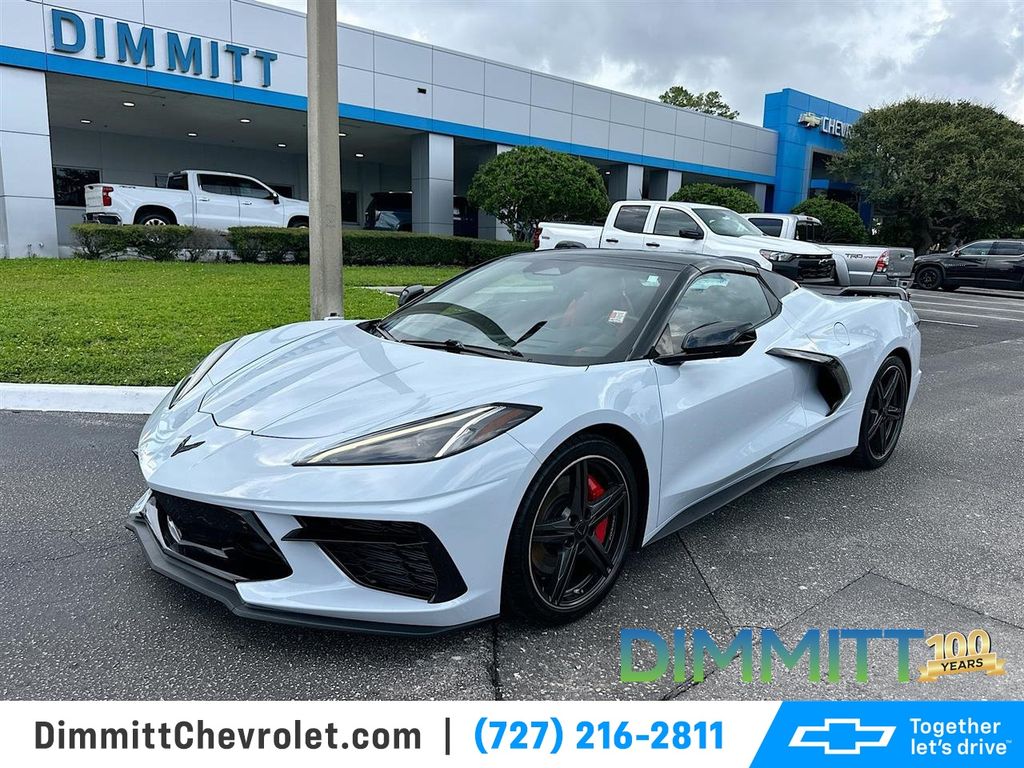 Ceramic Matrix Gray Metallic 2024 Chevrolet Corvette Convertible Rear-Wheel Drive 8-Speed Dual Clutch