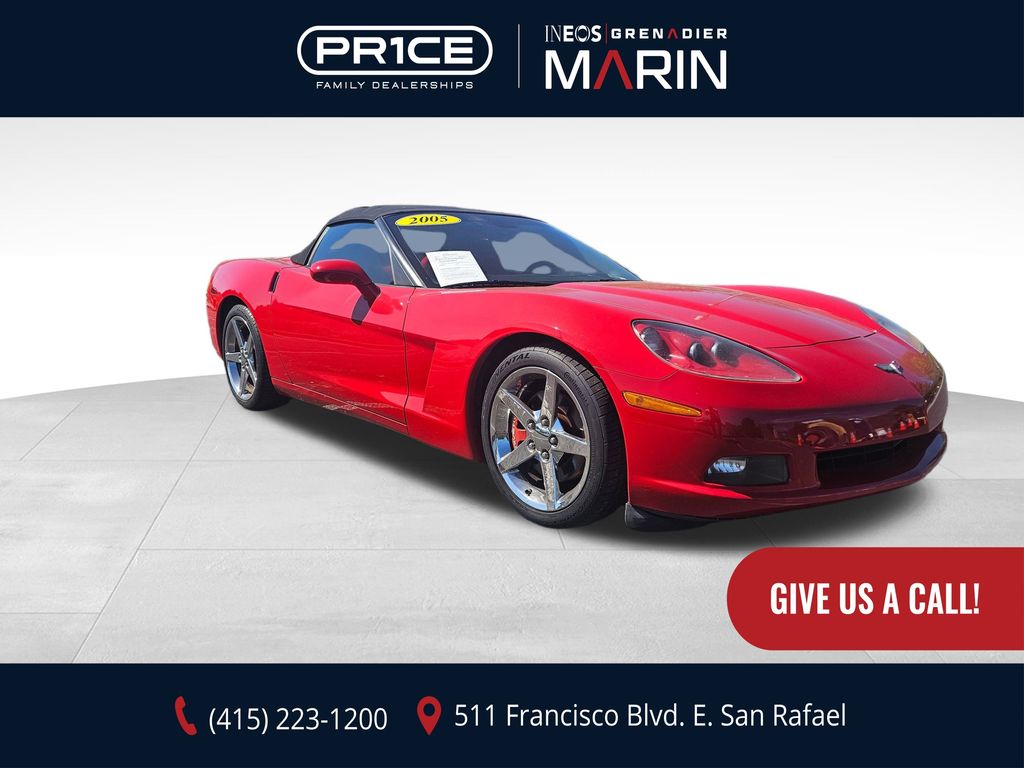 2005 Chevrolet Corvette Convertible RWD