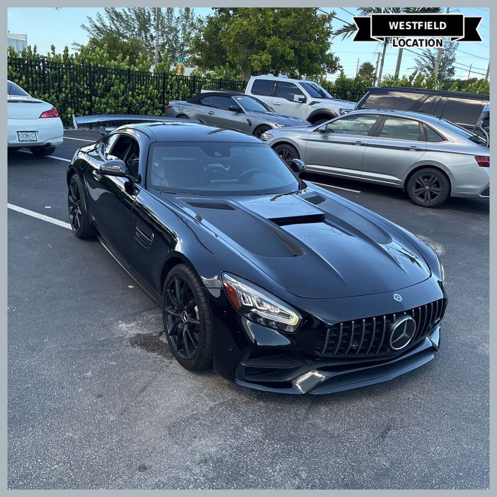 Black 2020 Mercedes-Benz AMG GT Coupe Rear-Wheel Drive 7-Speed Automatic