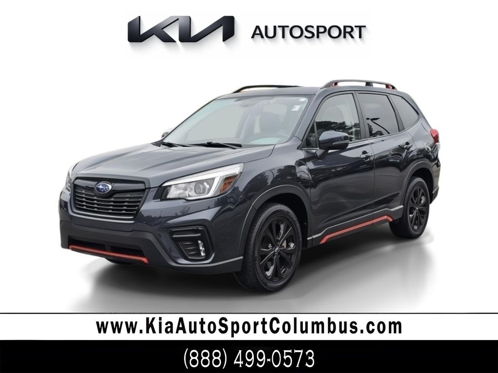 Dark Gray Metallic 2019 Subaru Forester 2.5i Sport AWD SUV / Crossover All-Wheel Drive Continuously Variable Transmission