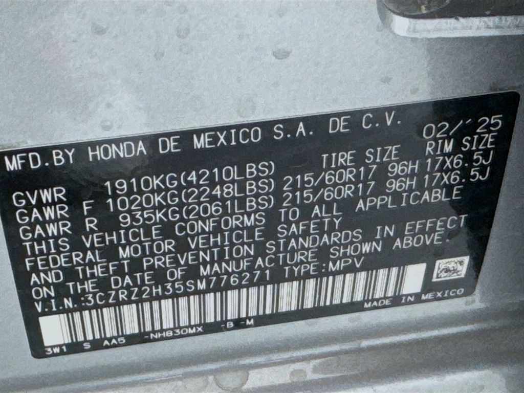 Used Car 2025 Honda Hr-v  Lx For Sale In Austin, Texas