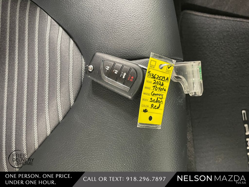 Used 2023 Red Toyota SE image 46