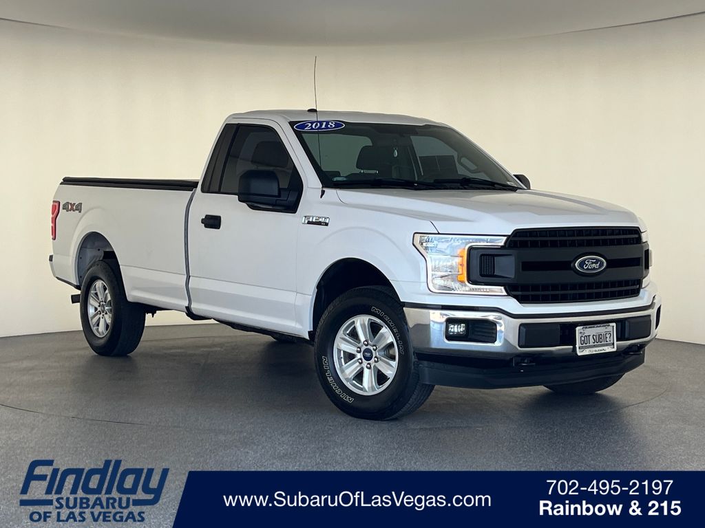 Oxford White 2018 Ford F-150 Pickup Truck Four-Wheel Drive Automatic