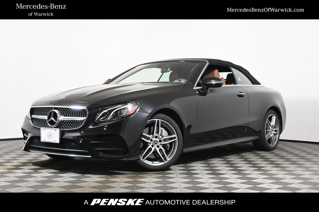 Obsidian Black Metallic 2019 Mercedes-Benz E-Class E 450 4MATIC Cabriolet AWD Convertible All-Wheel Drive 9-Speed Automatic