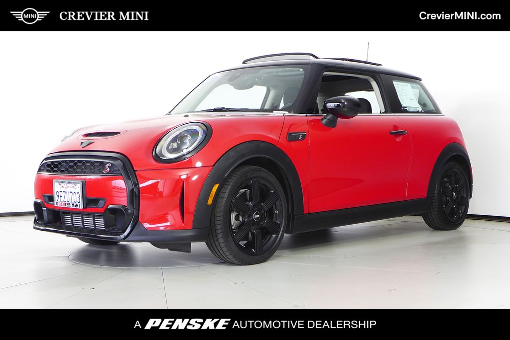 Chili Red 2023 MINI Cooper Hatchback 7-Speed Automatic
