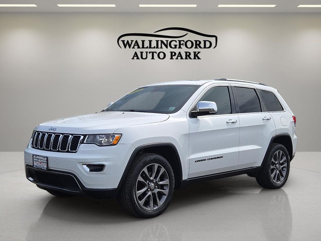 Bright White Clearcoat 2018 Jeep Grand Cherokee Limited 4WD SUV / Crossover Four-Wheel Drive 8-Speed Automatic