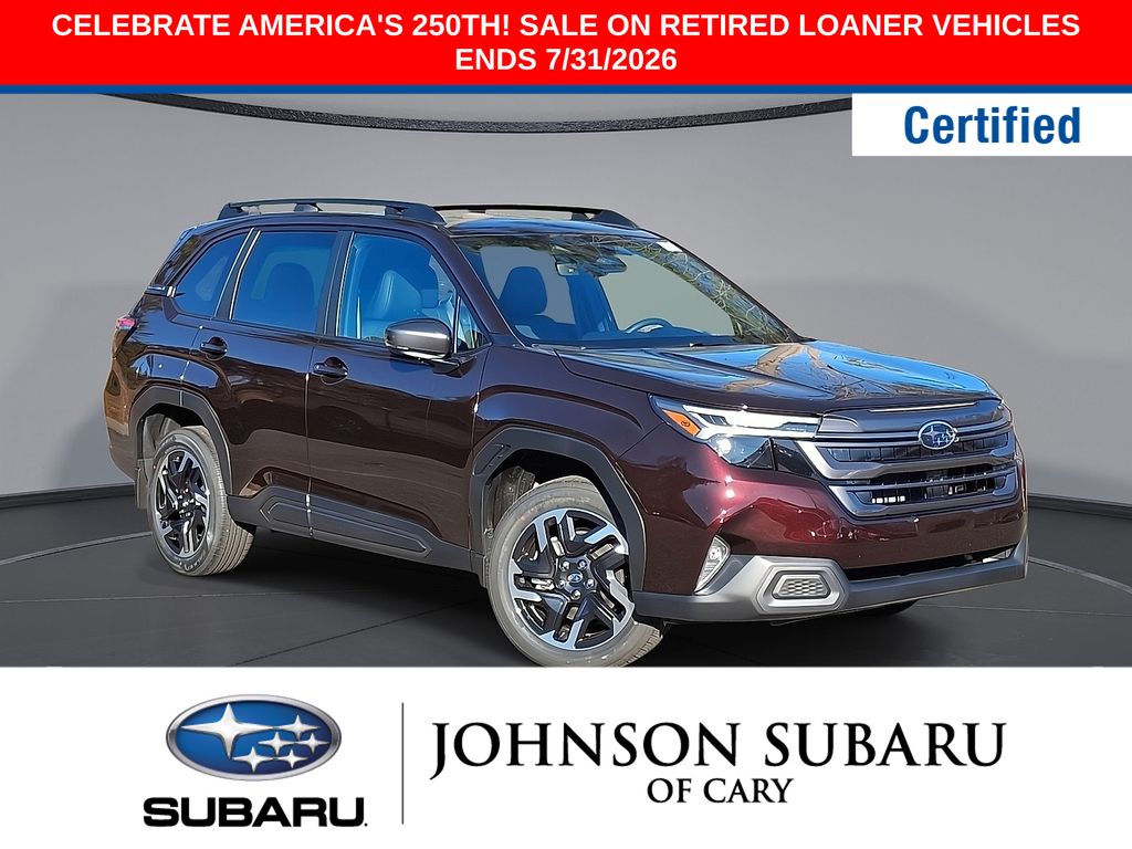 Dark Mahogany Pearl 2026 Subaru Forester SUV / Crossover All-Wheel Drive Continuously Variable Transmission