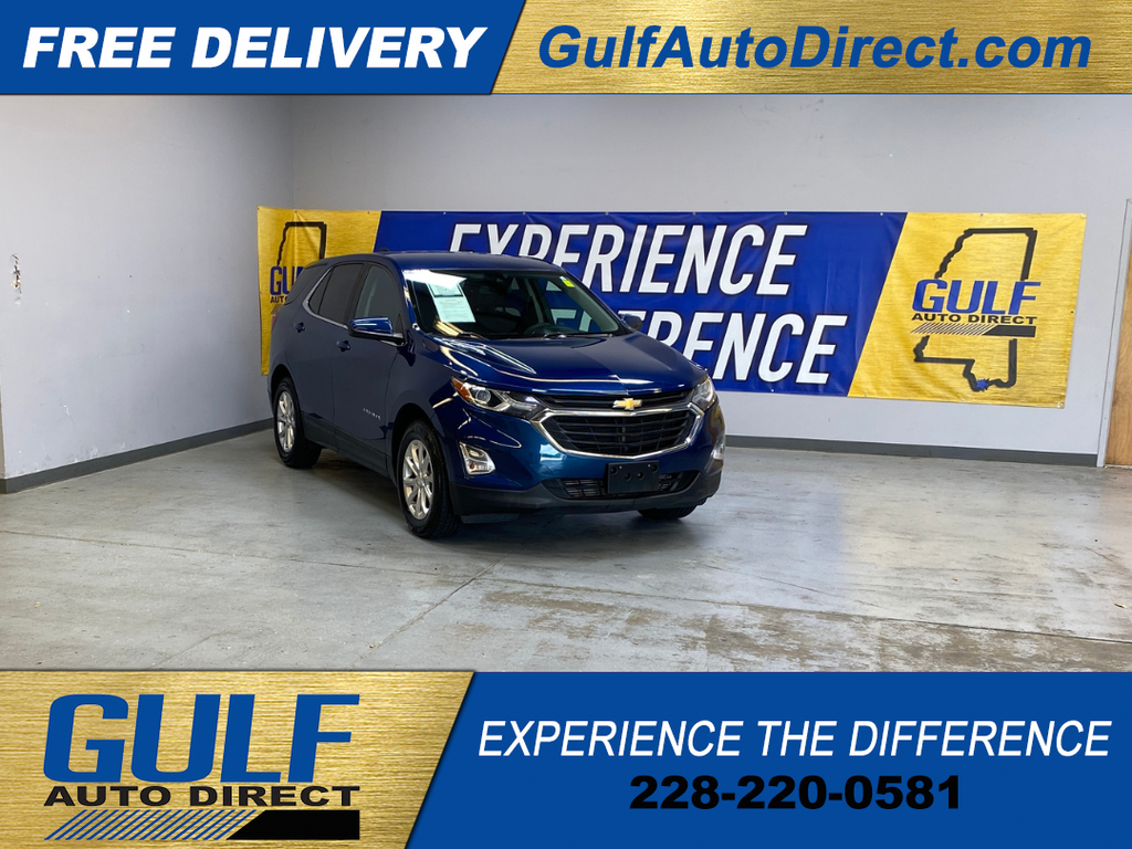 Pacific Blue Metallic 2021 Chevrolet Equinox SUV / Crossover Four-Wheel Drive 6-Speed Automatic Overdrive