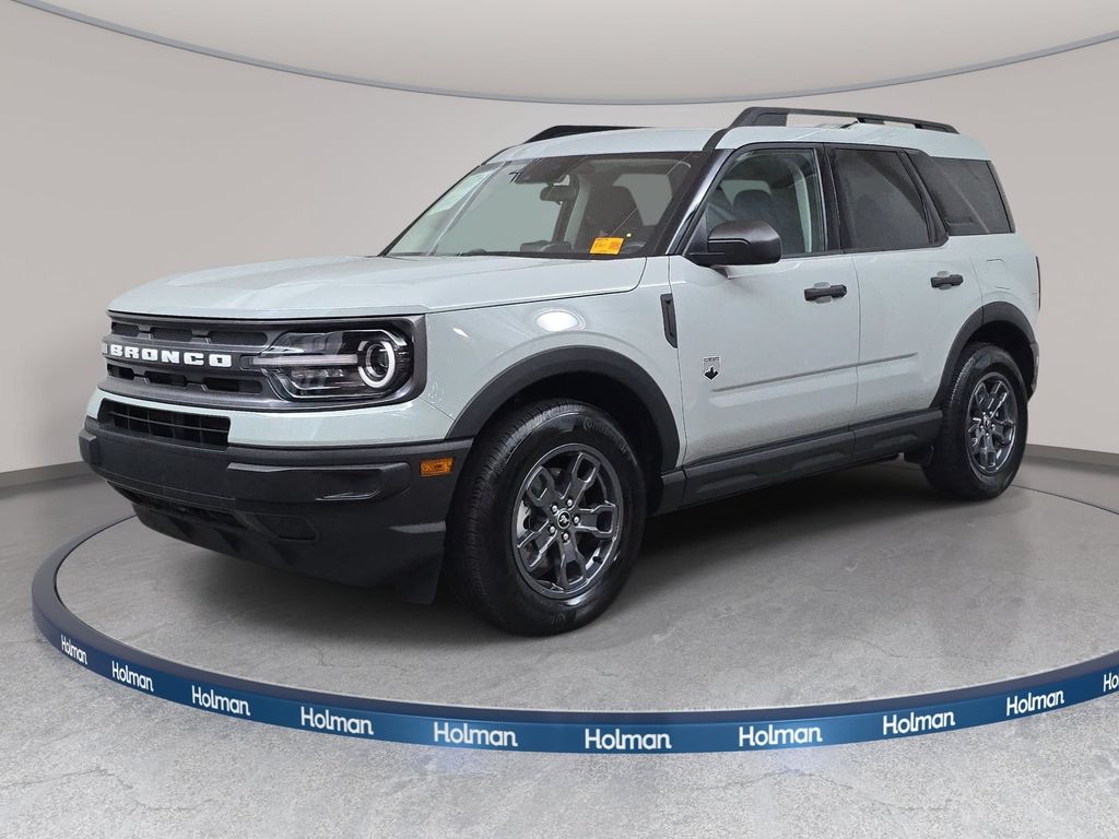 Cactus Gray 2024 Ford Bronco Sport SUV / Crossover All-Wheel Drive 8-Speed Automatic
