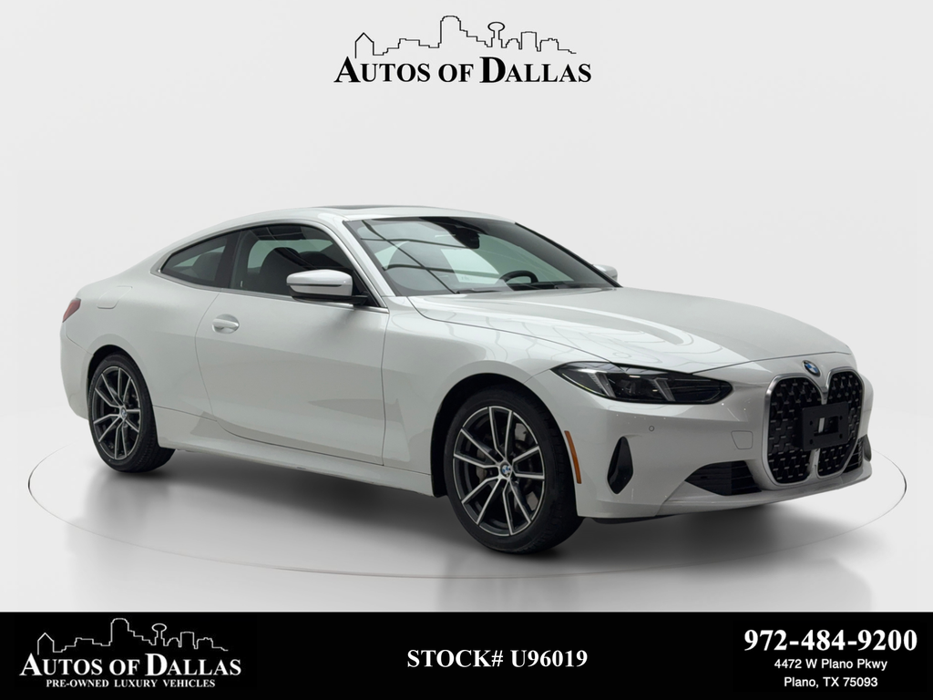 White Metallic 2026 BMW 4 Series Coupe All-Wheel Drive 8-Speed Automatic
