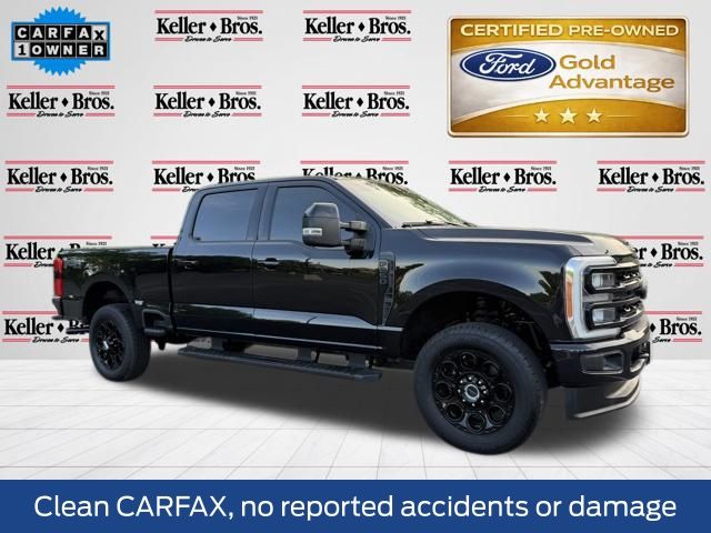 Agate Black Metallic 2023 Ford F-250 Super Duty Pickup Truck Four-Wheel Drive Automatic