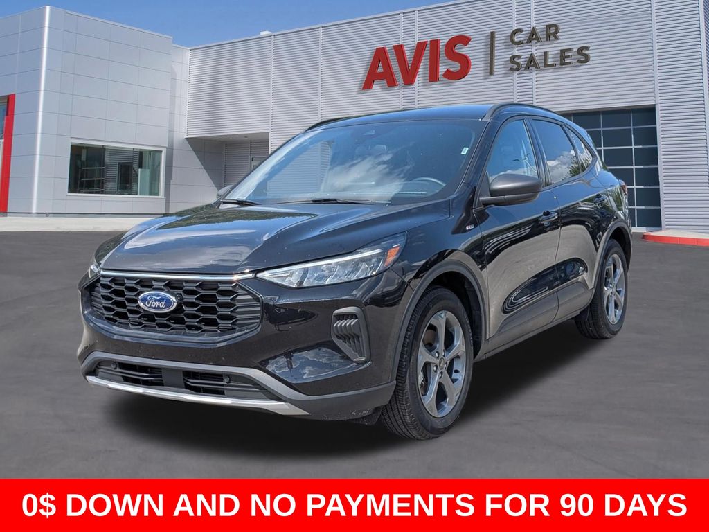 Black Metallic 2025 Ford Escape ST-Line FWD SUV / Crossover Front-Wheel Drive 8-Speed Automatic