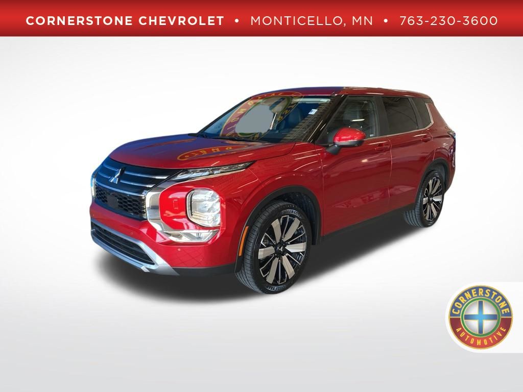 Red Diamond 2025 Mitsubishi Outlander SE FWD SUV / Crossover Front-Wheel Drive Continuously Variable Transmission