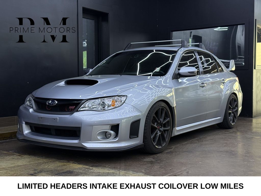 Ice Silver Metallic 2014 Subaru Impreza WRX STI Sedan AWD Sedan All-Wheel Drive 6-Speed Manual
