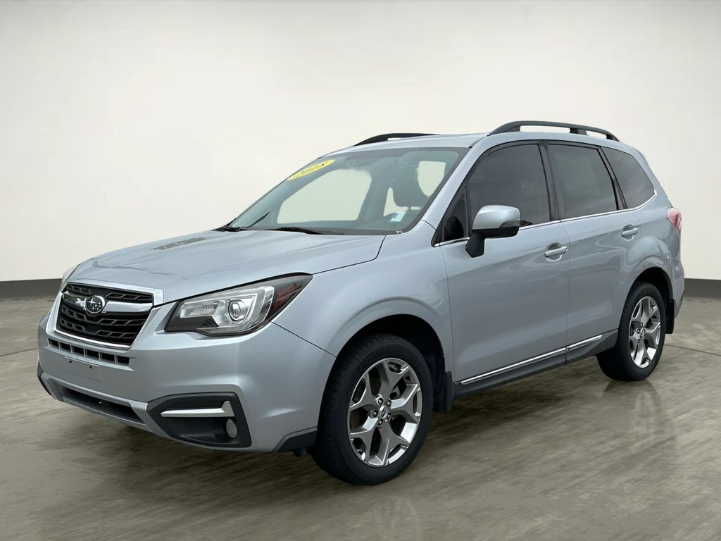 Ice Silver Metallic 2018 Subaru Forester 2.5i Touring SUV / Crossover All-Wheel Drive Continuously Variable Transmission