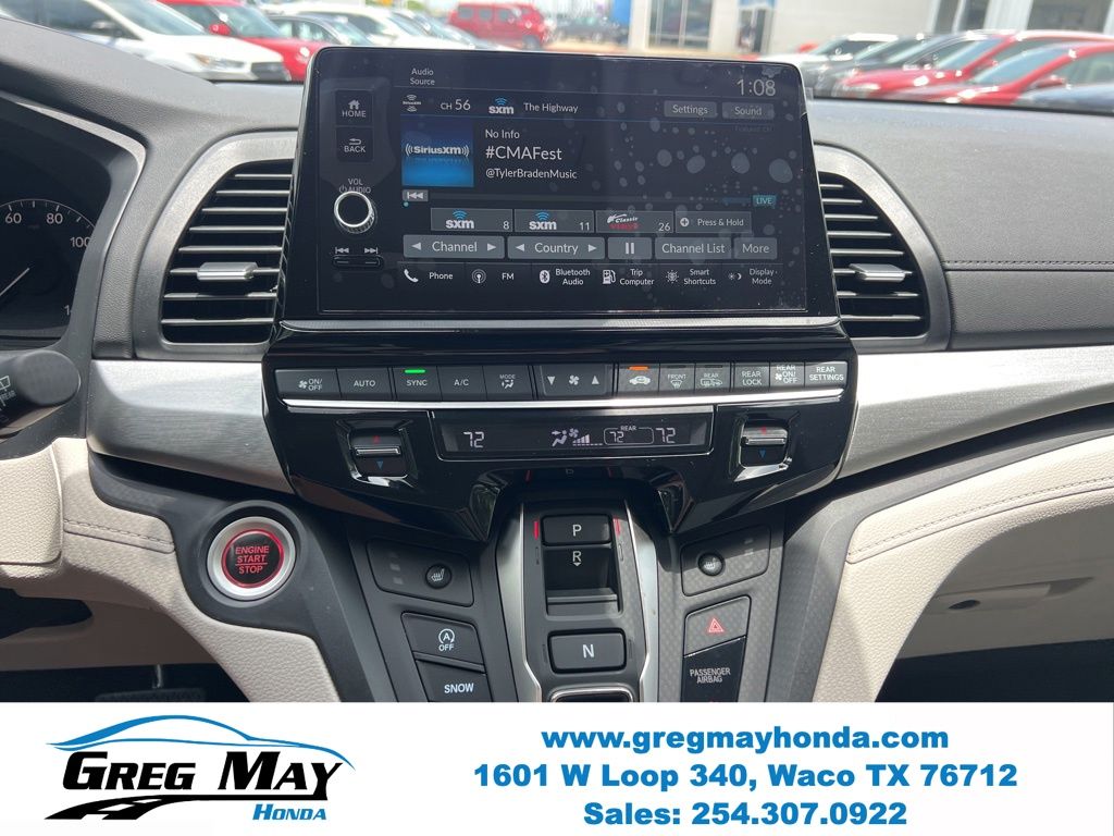 2026 Honda Odyssey EX-L Red at Greg May Honda