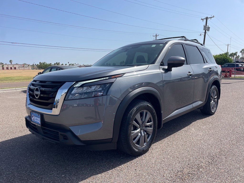 Certified Used 2025 Gray Nissan SV image 3
