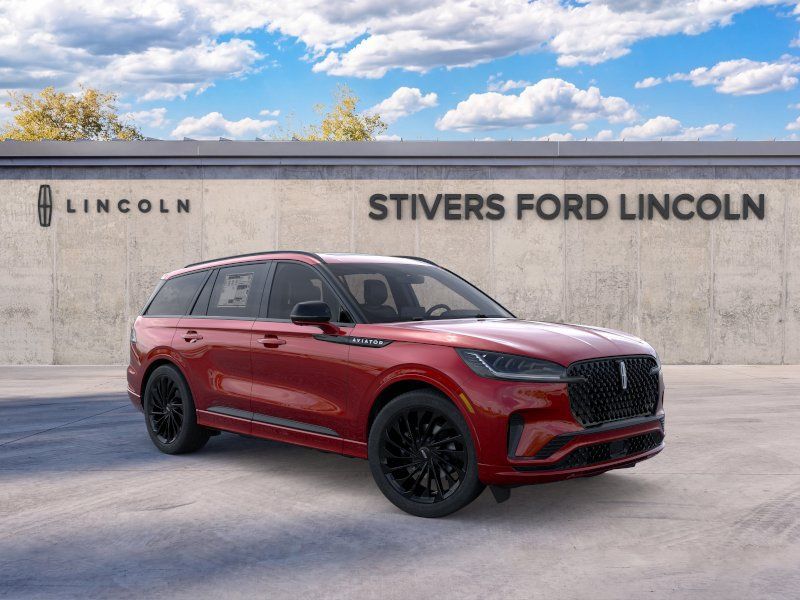 Red Carpet Tinted Clearcoat 2026 Lincoln Aviator SUV / Crossover Rear-Wheel Drive Automatic