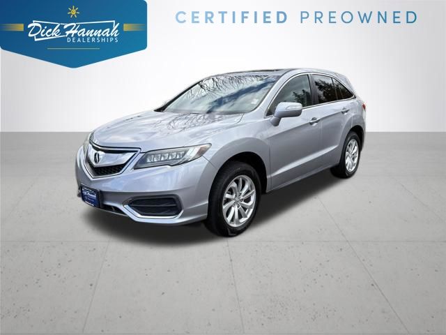 Silver 2017 Acura RDX AWD SUV / Crossover All-Wheel Drive 6-Speed Automatic