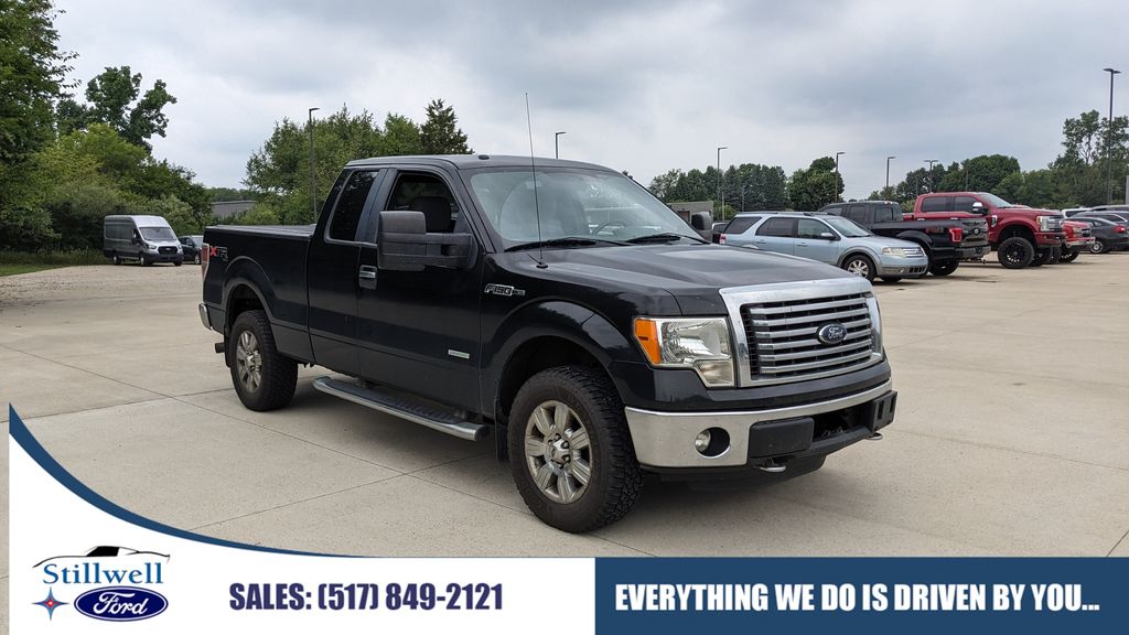 Gray 2012 Ford F-150 Pickup Truck Four-Wheel Drive 6-Speed Automatic