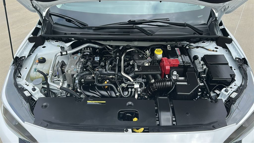 2025 Nissan Sentra S White at Central Houston Nissan