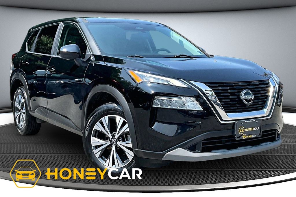 Super Black 2023 Nissan Rogue SUV / Crossover All-Wheel Drive Continuously Variable Transmission