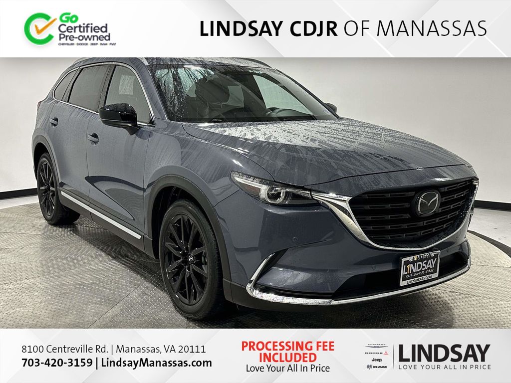 Polymetal Gray Metallic 2023 Mazda CX-9 Carbon Edition AWD SUV / Crossover All-Wheel Drive 6-Speed Automatic