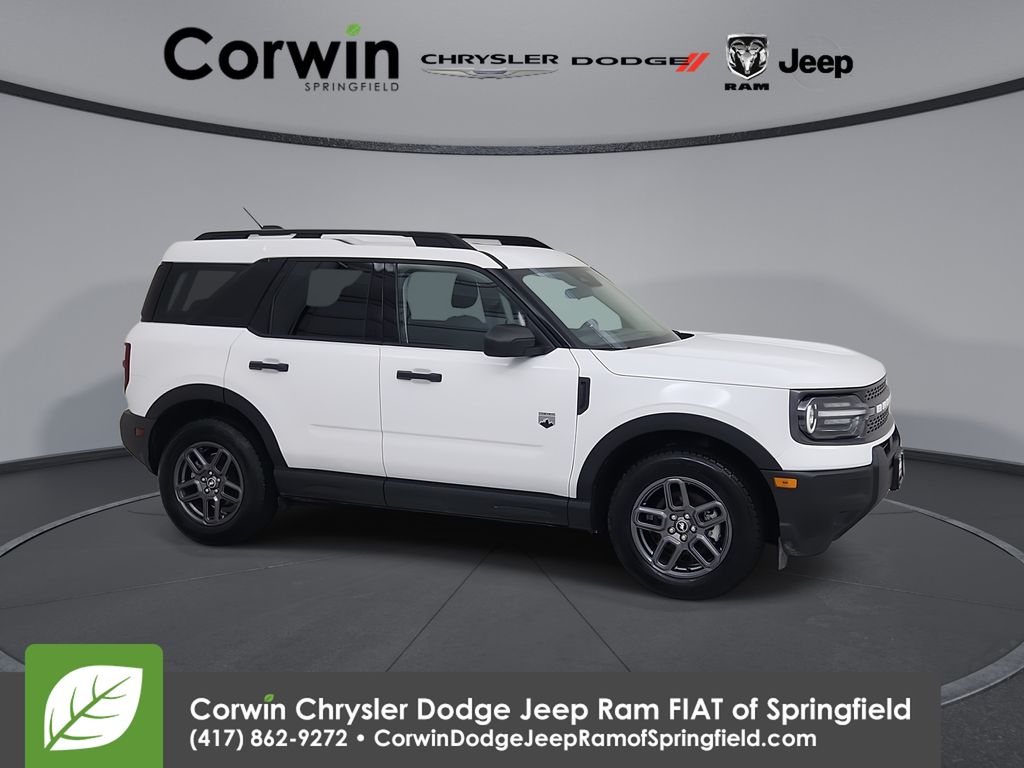 Oxford White 2025 Ford Bronco Sport SUV / Crossover All-Wheel Drive 8-Speed Automatic