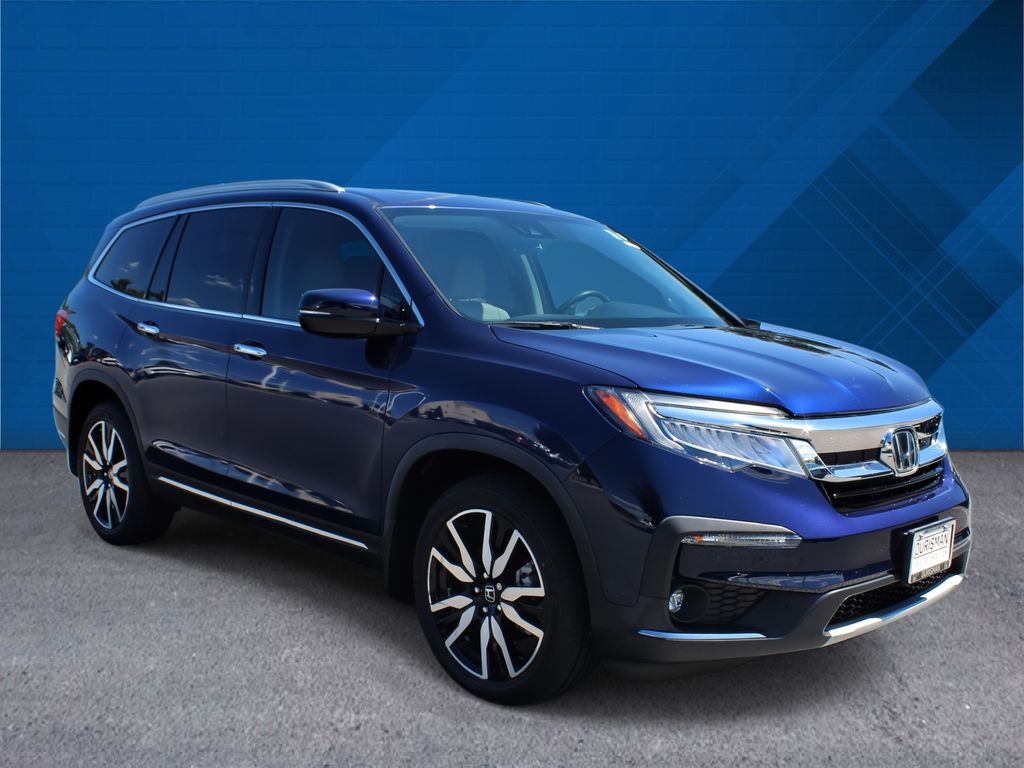 Blue 2022 Honda Pilot Elite AWD SUV / Crossover All-Wheel Drive 9-Speed Automatic