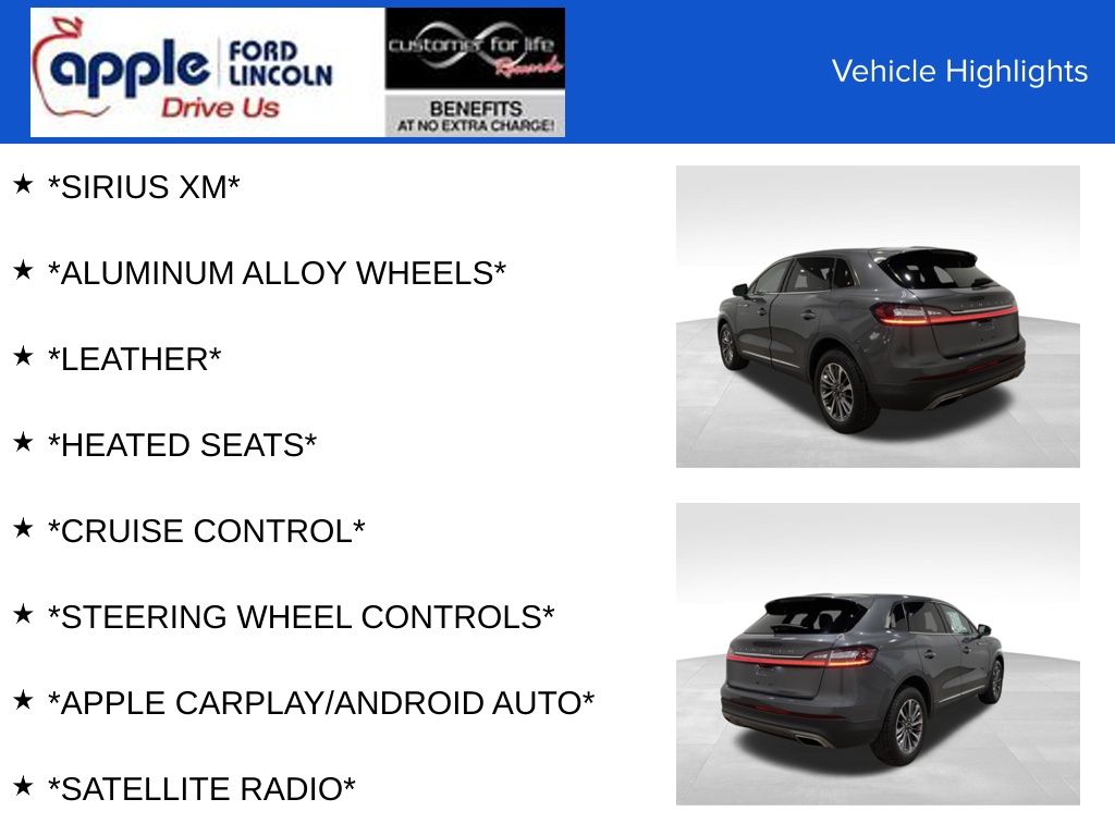 2021 Lincoln Nautilus Reserve