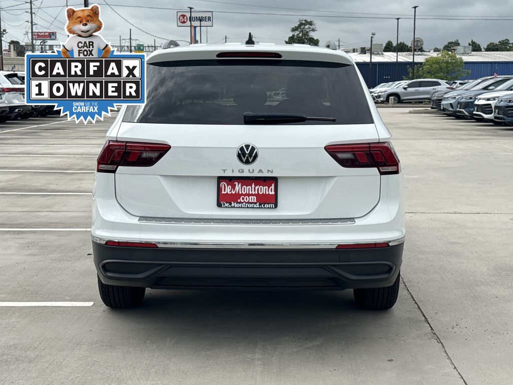 2023 Volkswagen Tiguan 2.0T S White at Classic Elite Chevrolet Sugar Land