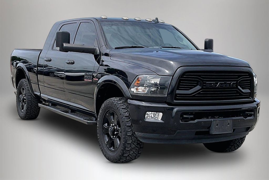 Brilliant Black Crystal Pearlcoat 2018 RAM 2500 Lone Star Mega Cab 4WD Pickup Truck Four-Wheel Drive 6-Speed Automatic