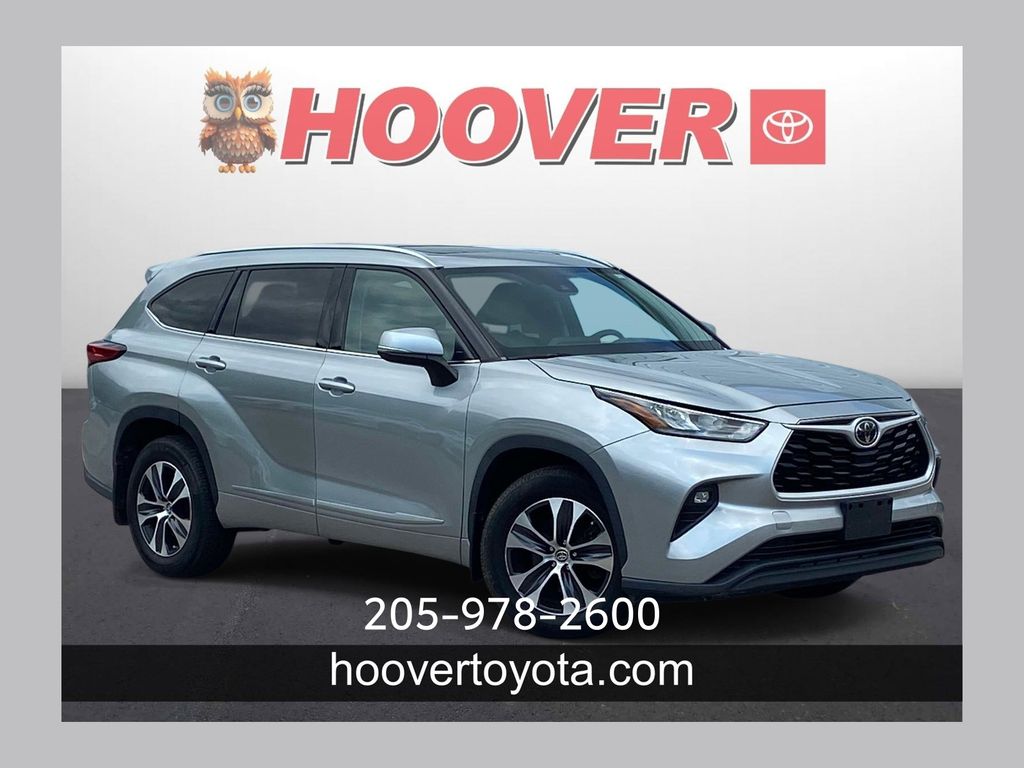 Celestial Silver Metallic 2020 Toyota Highlander SUV / Crossover All-Wheel Drive 8-Speed Automatic