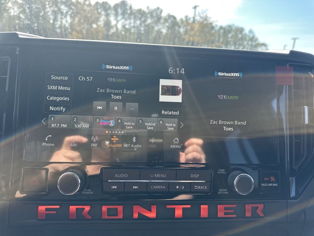 2025 Afterburn Orange Nissan Frontier PRO-X RWD Truck