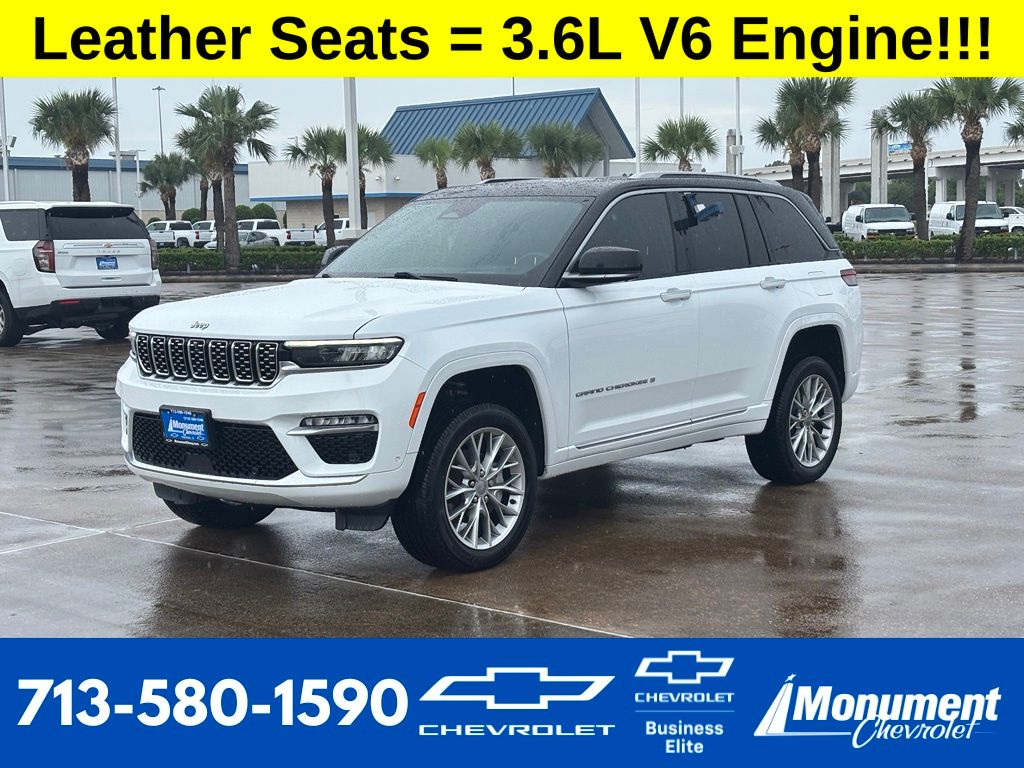 2023 Jeep Grand Cherokee Summit White at Bayway Cadillac Southwest