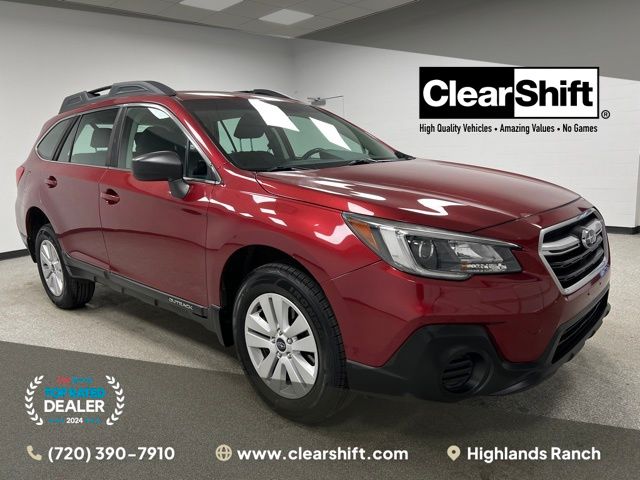 Crimson Red Pearl 2018 Subaru Outback Wagon All-Wheel Drive Continuously Variable Transmission